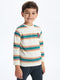 Crew Neck Long Sleeve Printed Boy T-Shirt